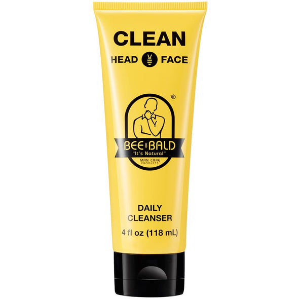 Bee Bald CLEAN Head & Face Daily Cleanser 118ml
