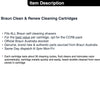 Braun Clean and Renew 6x Cartridges Cleaning Replacements CCR2 CCR4 CCR6