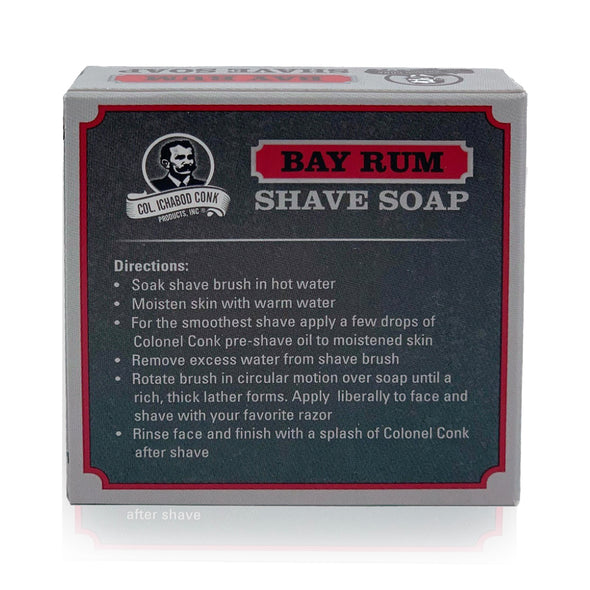 Colonel Conk Bay Rum Shave Soap 56g