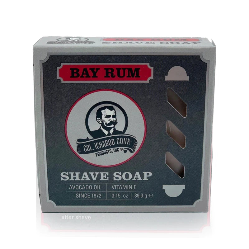 Colonel Conk Super Bar Bay Rum Shave Soap 89.3g