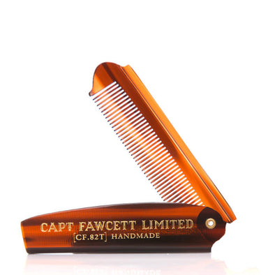 Captain Fawcett's Folding Beard & Moustache Comb 7.6"