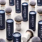 Beard & Blade Chubby Silvertip Synthetic Shaving Brush White