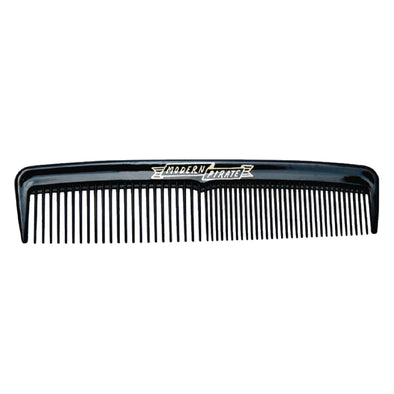 Modern Pirate Pocket Hair Comb Wide & Fine Tooth 125mm