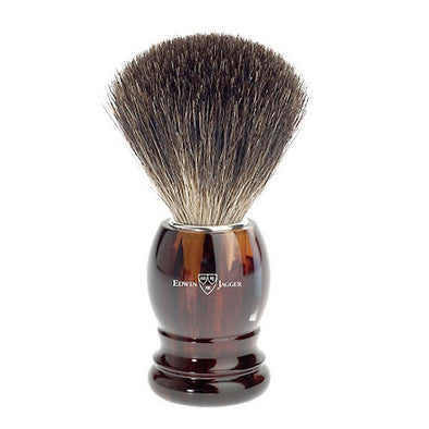Edwin Jagger Best Badger Shaving Brush Tortoiseshell 81P23