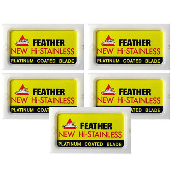 Feather Hi-Stainless Double Edge Blades (50)