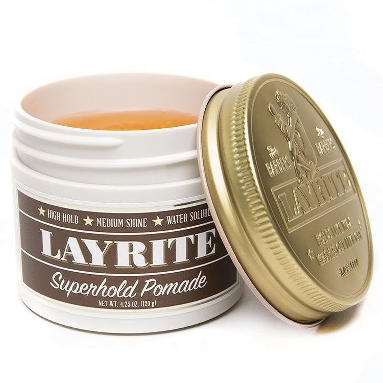 Layrite Superhold Pomade 120g | Beard & Blade