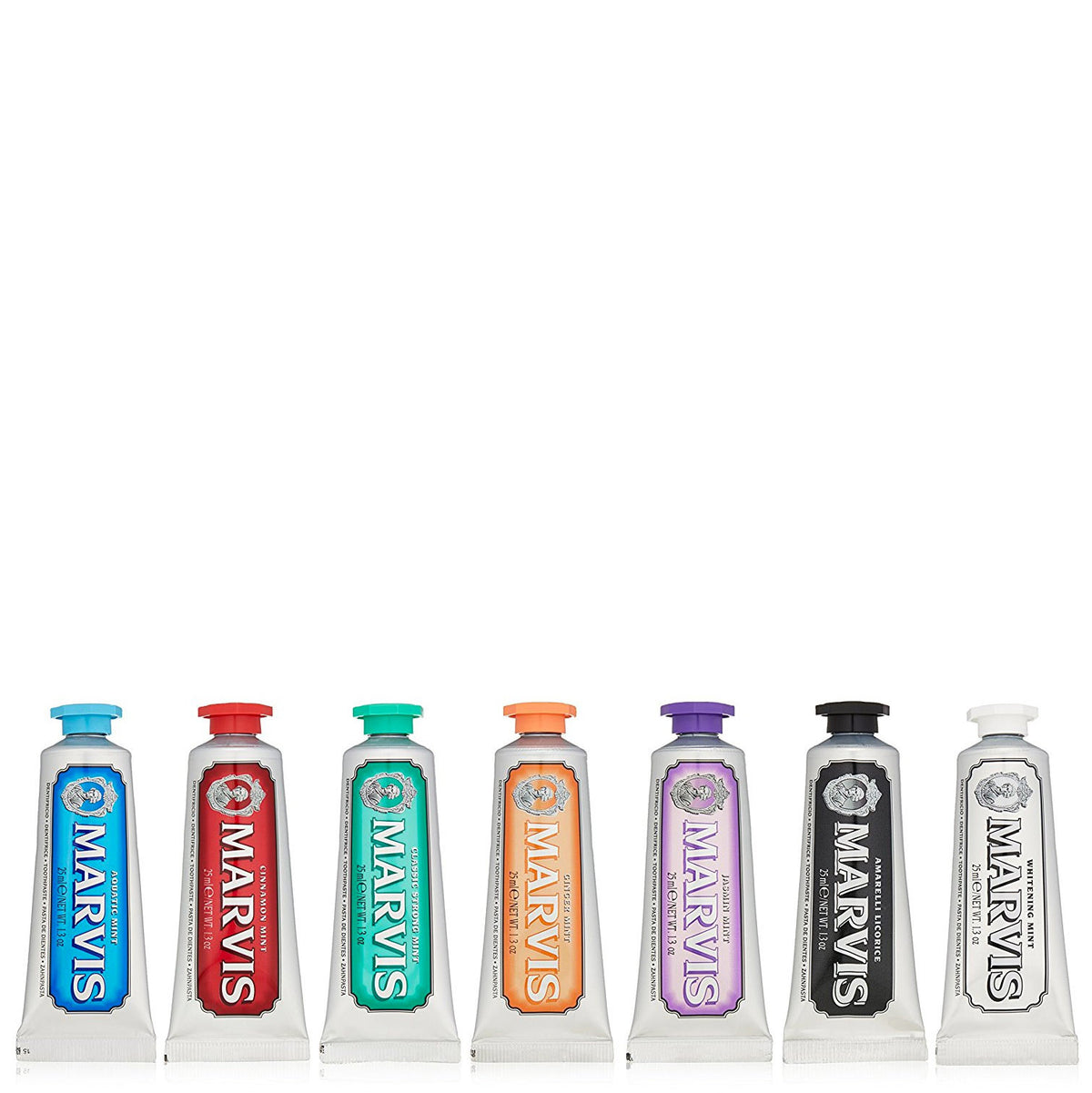 Toothpaste Color Code Marvis Marvis Toothpaste Collection Black Box Gift Set | Beard & Blade