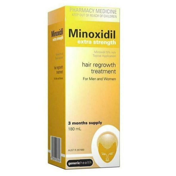 Minoxidil Extra Strength - 6 Month Supply