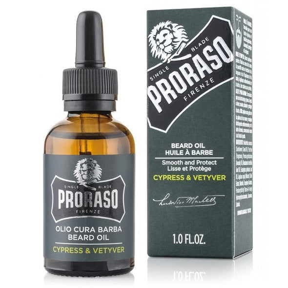 Proraso Beard Oil Cypress & Vetiver 30ml