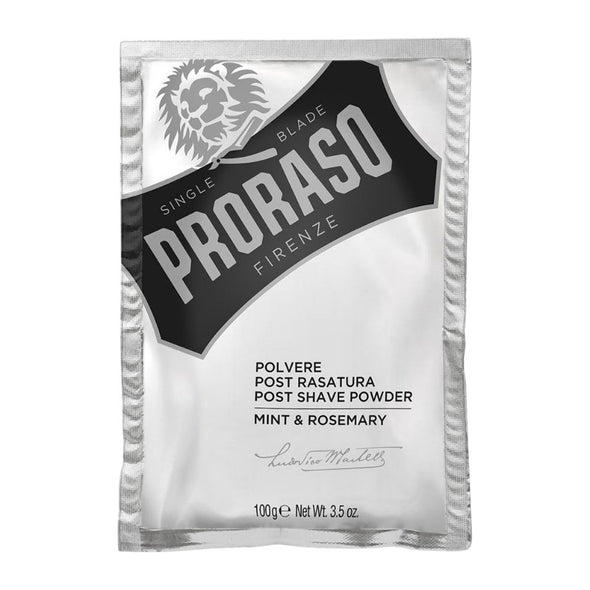 Proraso Mint & Rosemary Post Shave Powder 100g