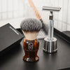 Beard & Blade Classic Synthetic Shaving Brush Faux Tortoiseshell