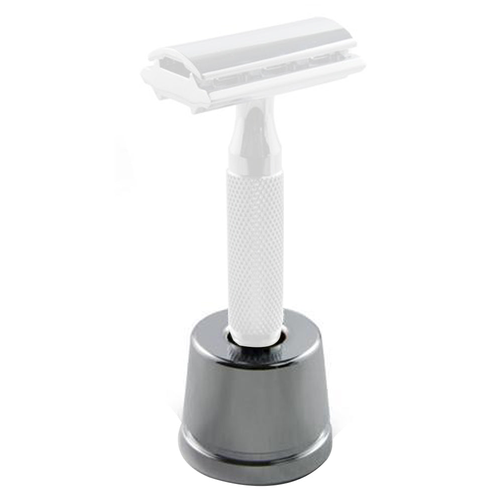 Rockwell Safety Razor Stand Gunmetal Chrome