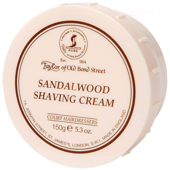 Taylor of Old Bond Street Sandalwood Shaving Cream 150g