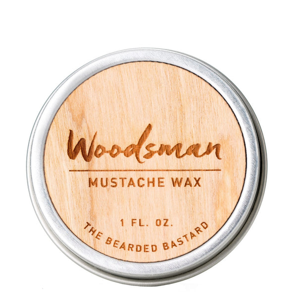 The Bearded Bastard Moustache Wax The Woodsman 28g