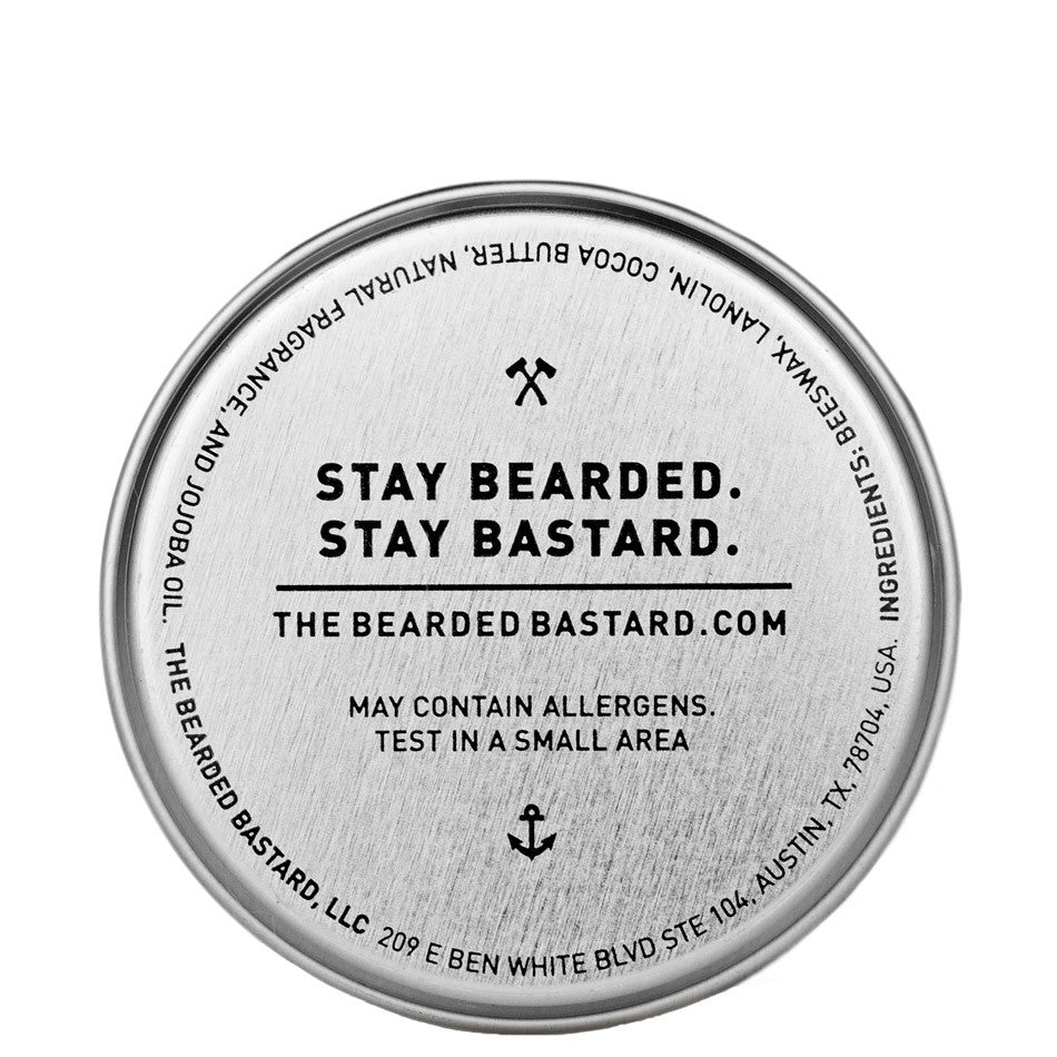 The Bearded Bastard Moustache Wax The Woodsman 28g