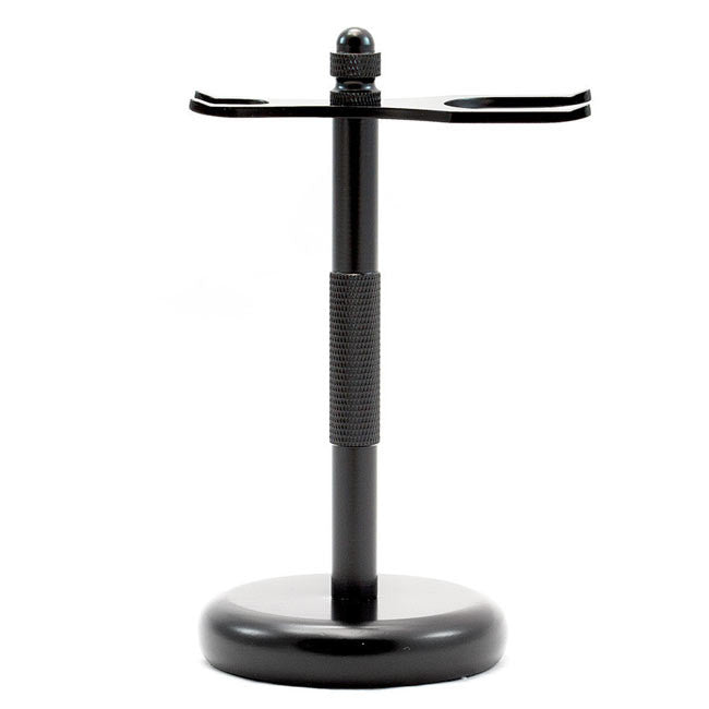 Colonel Conk Razor & Brush Stand Black