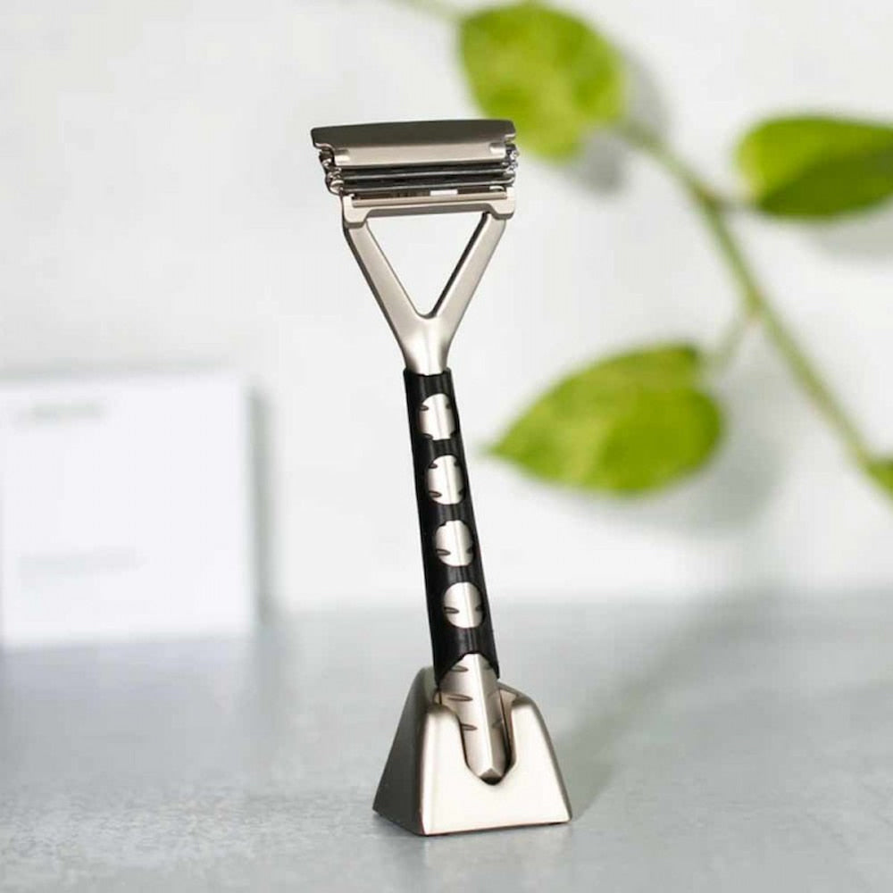 Leaf Shave Grip Sleeve Black