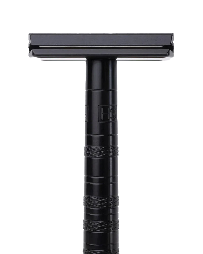 Henson AL13 Medium Safety Razor Jet Black | Beard & Blade