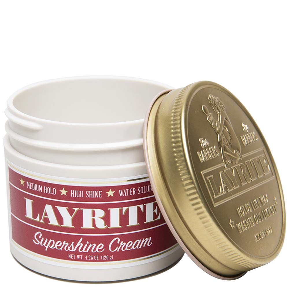 Layrite Supershine Cream 120g | Beard & Blade