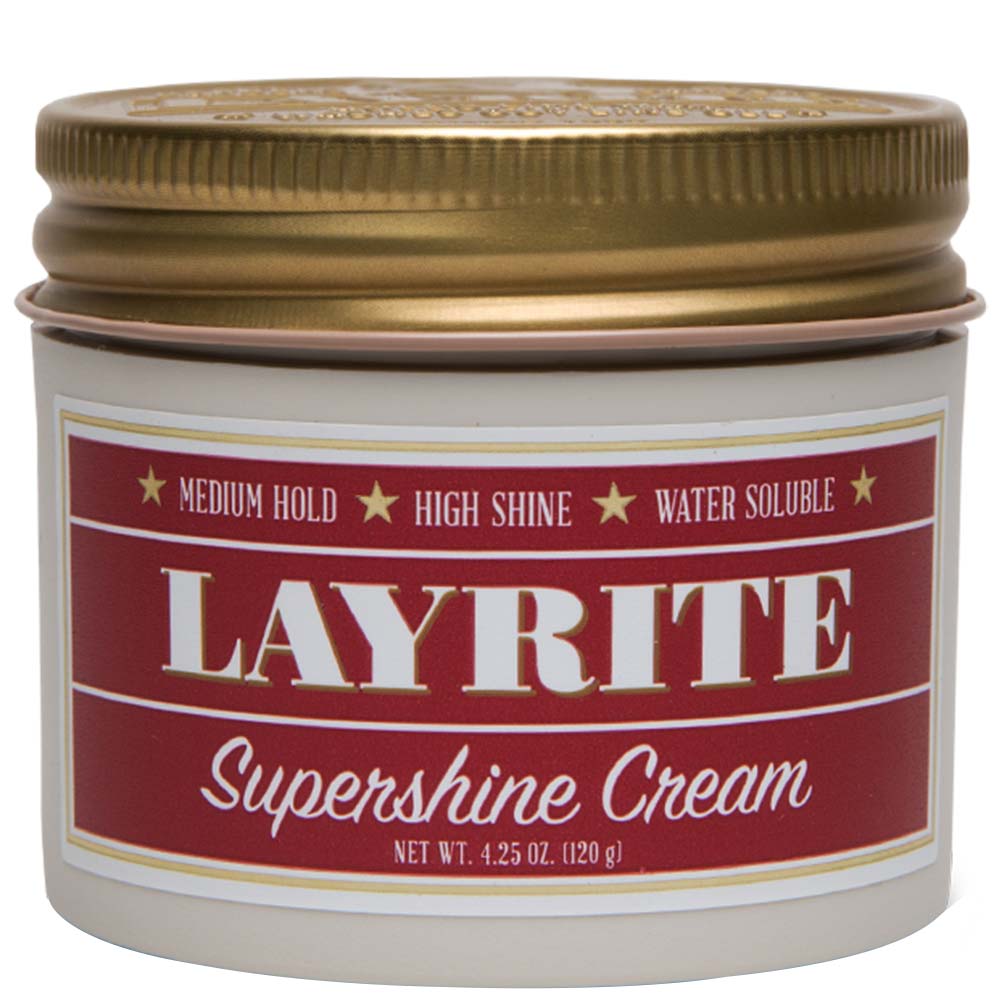 スタイリング剤 LAYRITE Supershine Cream 120g Layrite Supershine Cream 120g | Beard & Blade