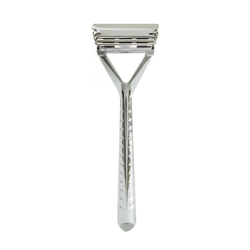 Leaf Shave The Leaf Pivoting Head Razor Chrome – Beard & Blade