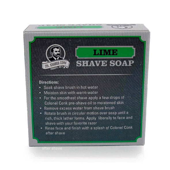 Colonel Conk Lime Shave Soap 56g