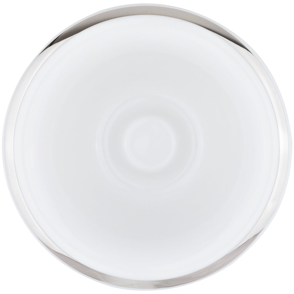 Muhle Shaving Bowl White & Silver