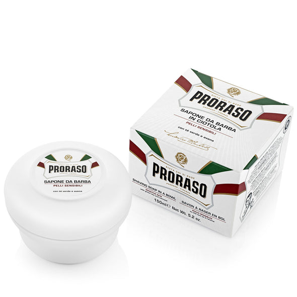 Proraso Green Tea & Oatmeal Sensitive Shaving Soap 150ml